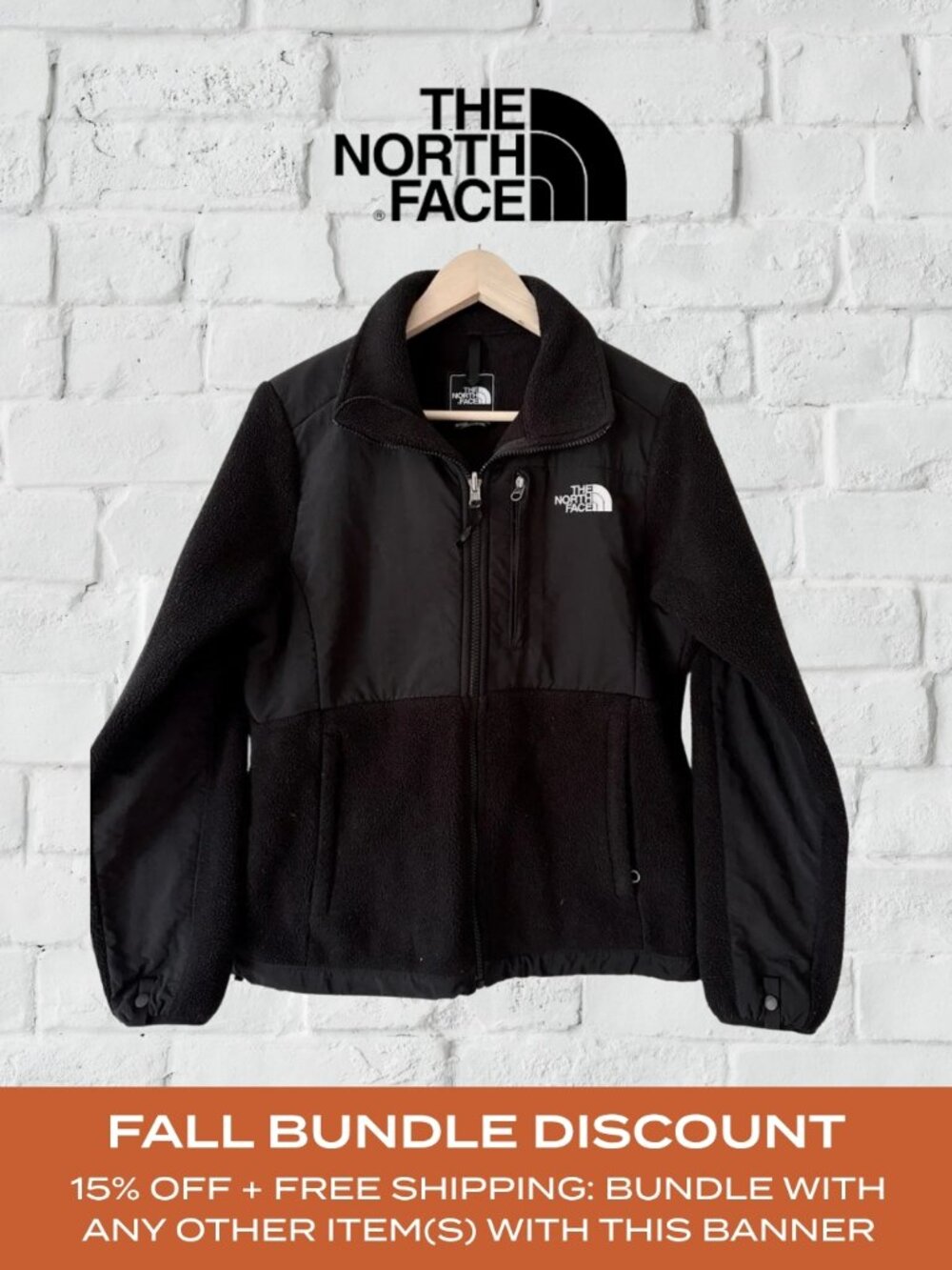 The North Face Women's Black Fleece Performance Jacket - Vintage TNF - Small - Picture 1 of 10
